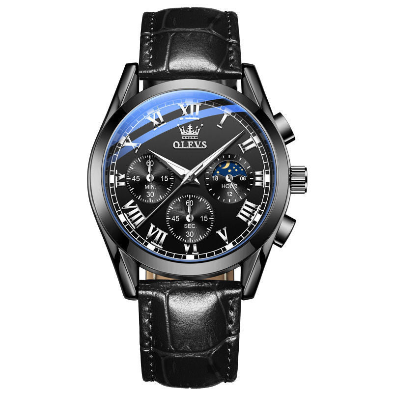 Luminous Chronograph Waterproof Quartz Men's Watch All Season Gifts