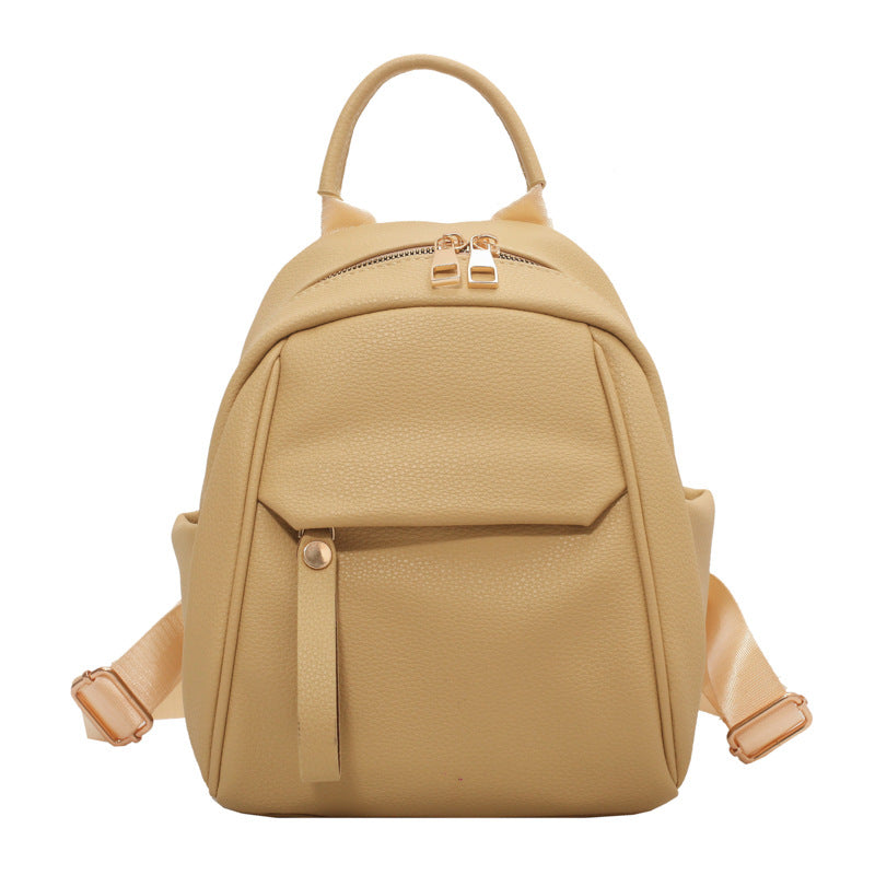 Cute R&G Boutique fashion PU backpack for women, small, soft, stylish schoolbag perfect for students with a trendy design.