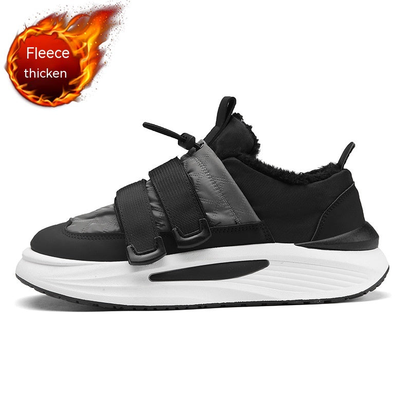 Men's fashion sports and leisure platform sneakers by R&G Boutique, featuring stylish design and comfortable sole.