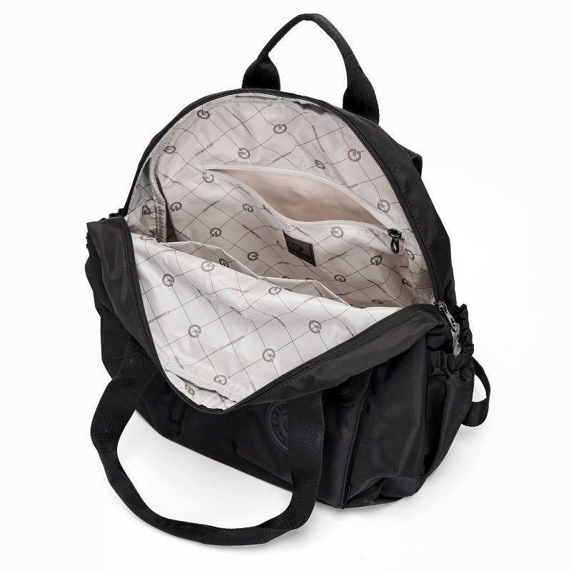 Outdoor lightweight large capacity multifunctional backpack for women by R&G Boutique, featuring multiple compartments and durable design.