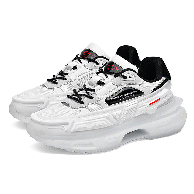 R&G Boutique Popcorn Platform Running Sneakers with low-top design, casual style, featuring Qiankun Wheel Mecha details in bright colors