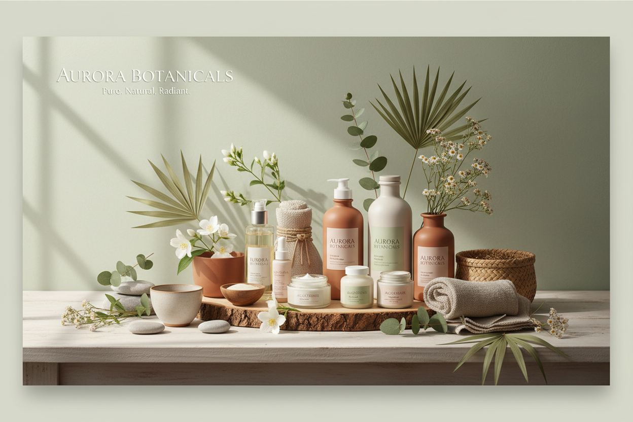 Natural & Organic Beauty Banner