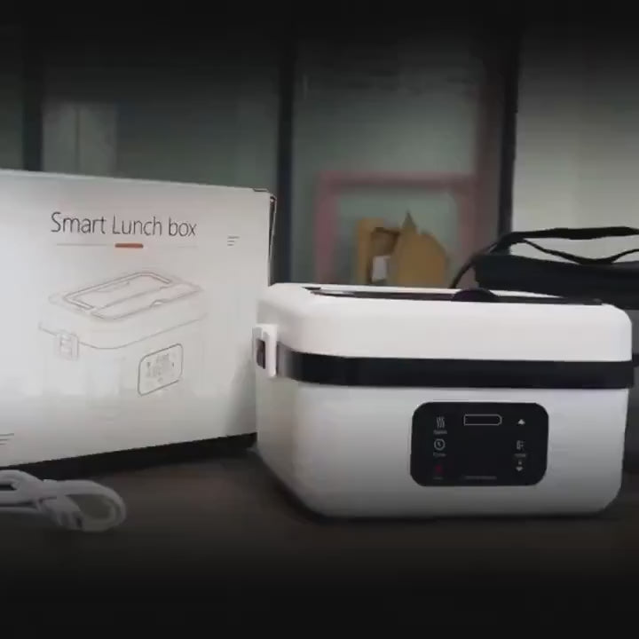8000mAh Rechargeable Timer Automatic Heating Lunch Box,