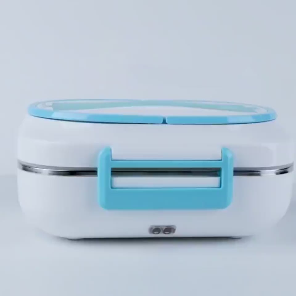 Three-grid Electric self Heating Lunch Box Food Heater